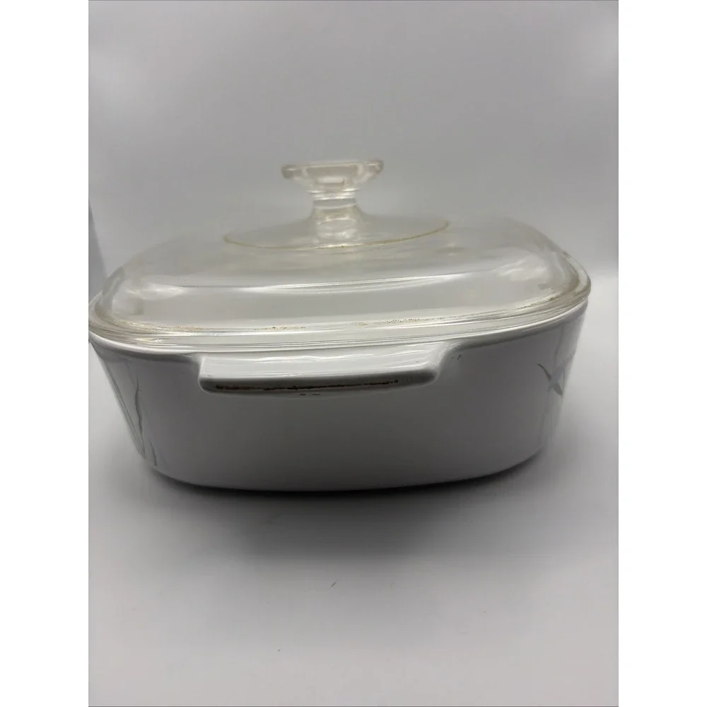 Corning‎ Ware Shadow Iris Casserole Dish with Lid, A-2-B, 2 Liter